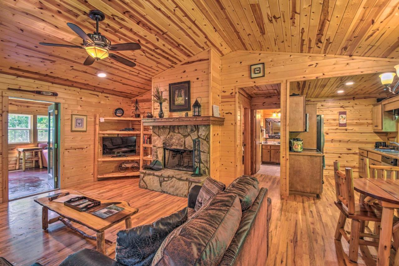 The Georgia Peach Cabin 8 Mi To Dwntn Helen Clarkesville Kültér fotó